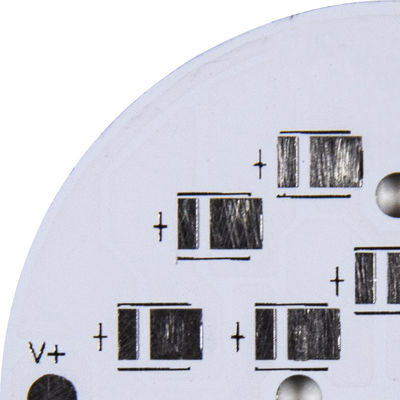 Il doppio di potere 200w SMD LED ha parteggiato forma rotonda su ordinazione di alluminio del PWB